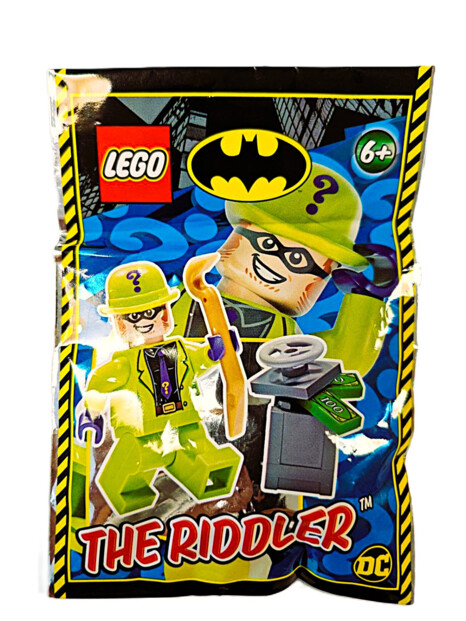 Minifigure Batman The Riddler DC Comics con accessori