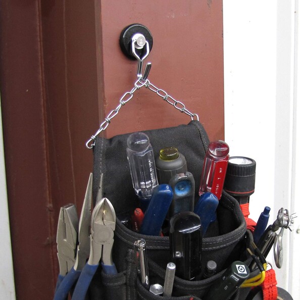 Super magnete con gancio fino a 30 kg