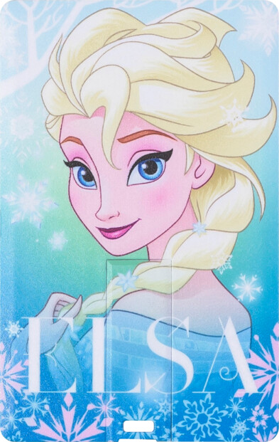 Chiavetta USB piatta 8 GB – collezione Frozen – Il Regno di Ghiaccio – Elsa