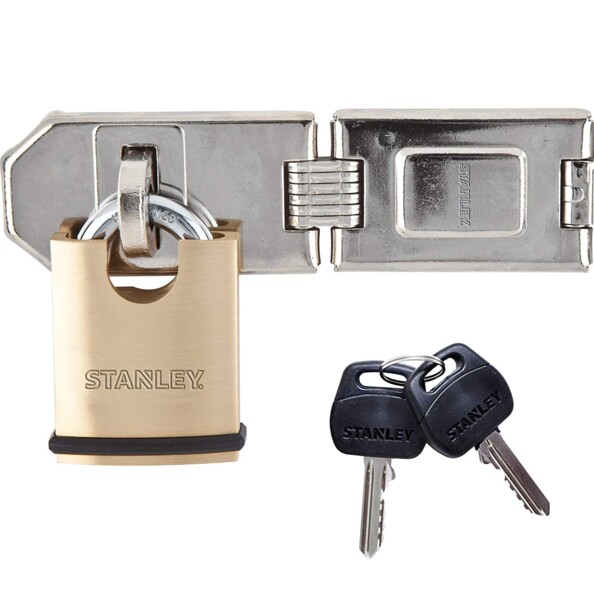 Cadenas Stanley S742-009 in ottone: sicurezza compatta e affidabile