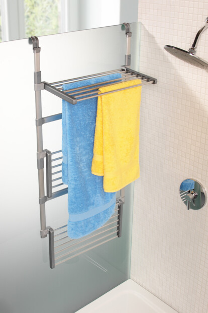 Stendibiancheria da doccia da sospendere: soluzione salvaspazio