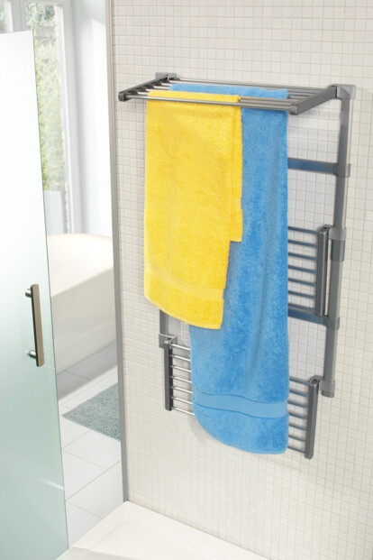 Stendibiancheria da doccia da sospendere: soluzione salvaspazio