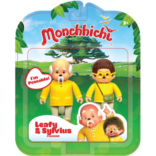 Figurine La tribù dei Monchhichi - Feuillu & Sylvus