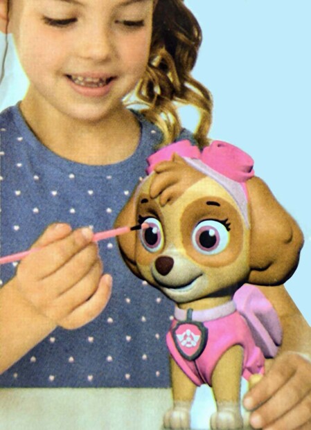 Salvadanaio da dipingere Paw Patrol - Skye