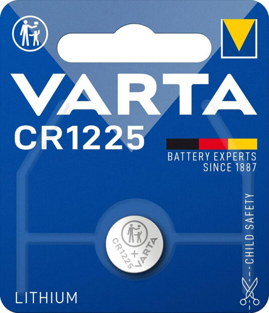 Pila a bottone al litio CR1225 3 V