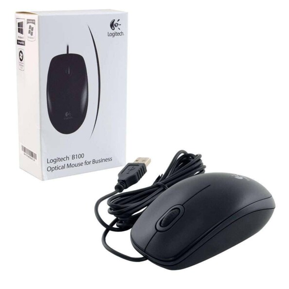 Logitech B100: mouse ottico USB essenziale, comodo e affidabile