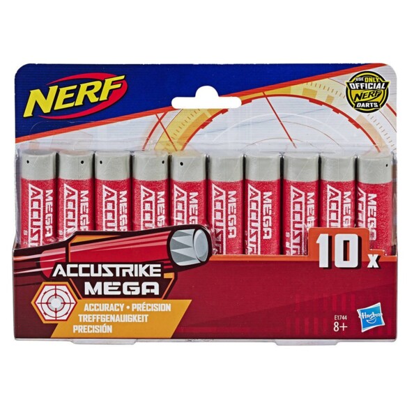 Nerf Mega AccuStrike – confezione da 10 frecce di precisione