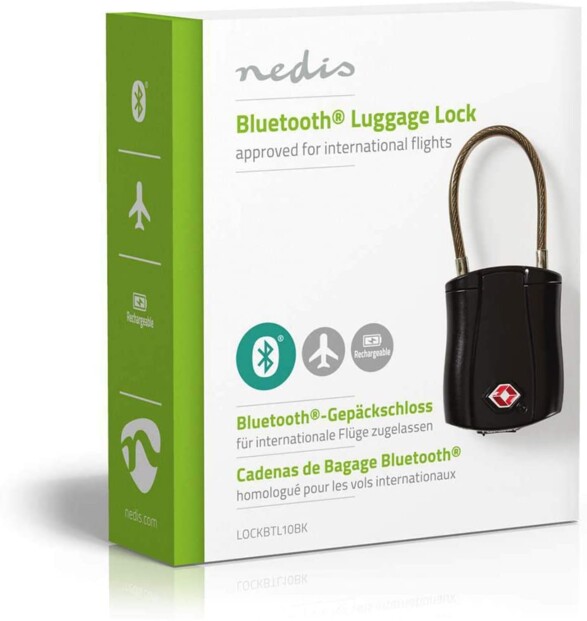 Cadenas Bluetooth Nedis – sicurezza smart senza chiavi