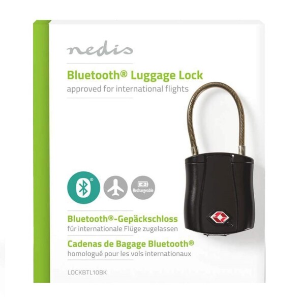 Cadenas Bluetooth Nedis – sicurezza smart senza chiavi
