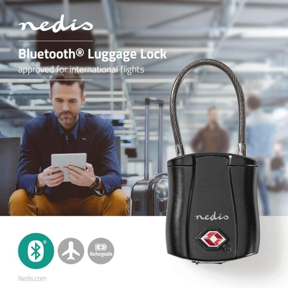 Cadenas Bluetooth Nedis – sicurezza smart senza chiavi