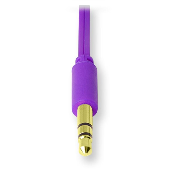 Auricolari in-ear retrattili Sport - Rosa/Viola