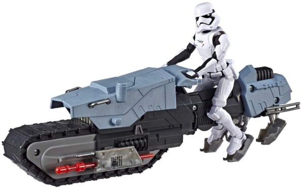 Figurina Stormtrooper con moto spaziale – 14 cm