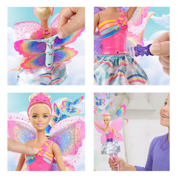 Barbie Dreamtopia Fata Farfalla Bionda – magia e fantasia in volo
