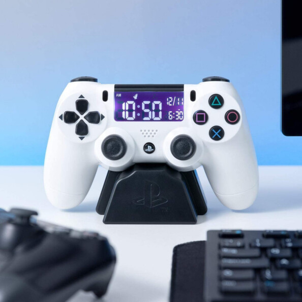Réveil Manette PlayStation Bianco – la sveglia ufficiale dei gamer
