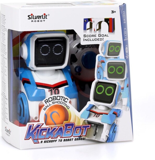 Silverlit Kickabot Blu – il robot calciatore interattivo