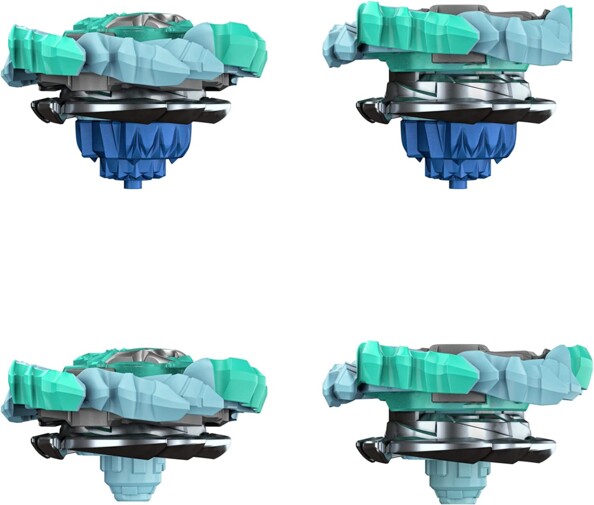 Beyblade Burst QuadDrive R7 vs GB7 doppia potenza e strategia in arena