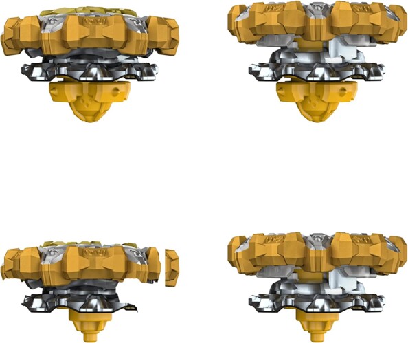 Beyblade Burst QuadDrive R7 vs GB7 doppia potenza e strategia in arena