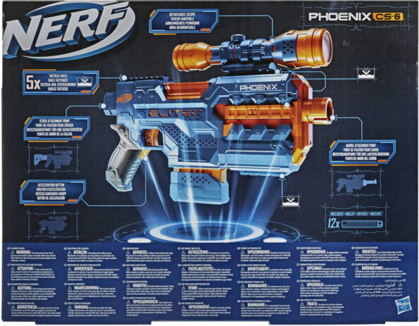 Nerf Elite 2.0 Phoenix CS-6 potenza e precisione motorizzata