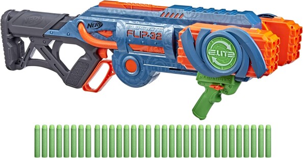 Nerf Elite 2.0 Flipshots Flip-32 – doppia potenza e azione continua