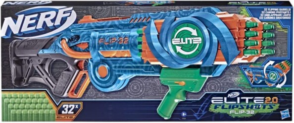 Nerf Elite 2.0 Flipshots Flip-32 – doppia potenza e azione continua
