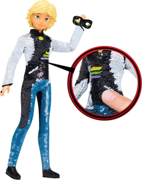 Bambola Miraculous Adrien  eleganza e avventura in 26 cm