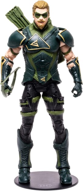 Green Arrow DC Multiverse  il vigilante con l’arco in azione