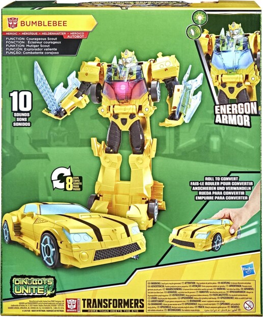 Transformers Bumblebee Cyberverse l’eroe giallo in azione