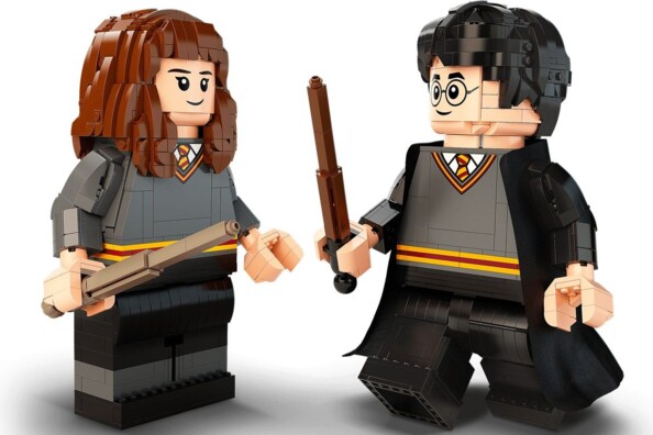LEGO Harry Potter & Hermione : figure da costruire da 26 cm