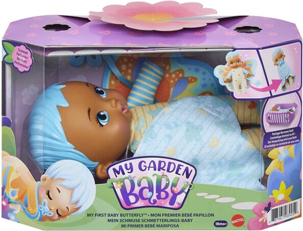 My Garden Baby Papillon Blu la bambola dalle ali magiche