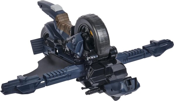 Batman Batcycle 2 in 1 potenza, azione e trasformazione