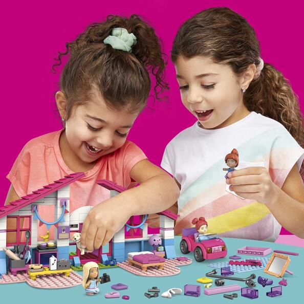 Barbie Building Sets HBF32 costruisci e gioca con stile