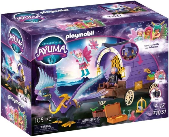 Playmobil Ayuma – Carro con fata e fenice