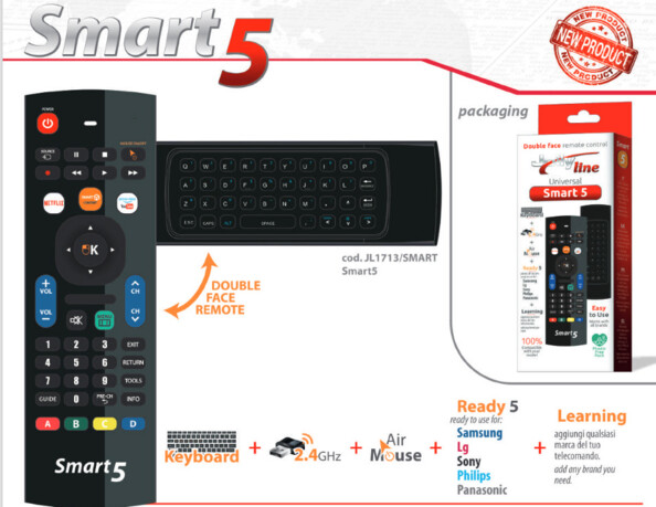 Telecomando universale Smart 5 compatibile
