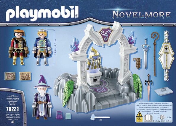Playmobil 70223 Tempio del Tempo – il cuore della saga Novelmore