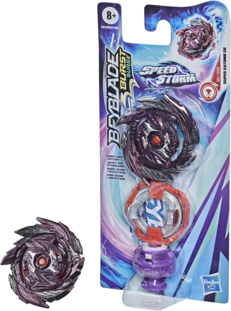 Beyblade Burst Surge Speedstorm Super Satomb S6 Trottola da battaglia
