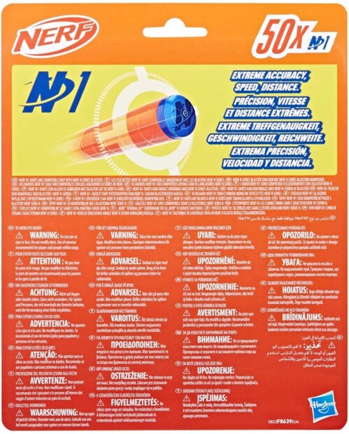 Ricarica 50 dardi Nerf N Series N1: azione senza pause