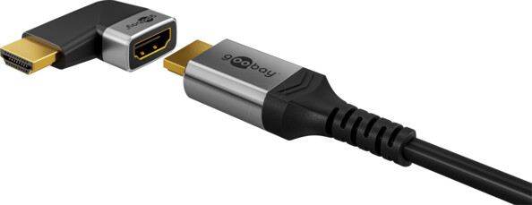 Adattatore HDMI angolato 90° Goobay 72010