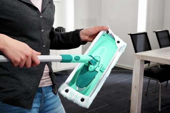 Set Leifheit secchio e mocio con strizzatore: pulizia facile