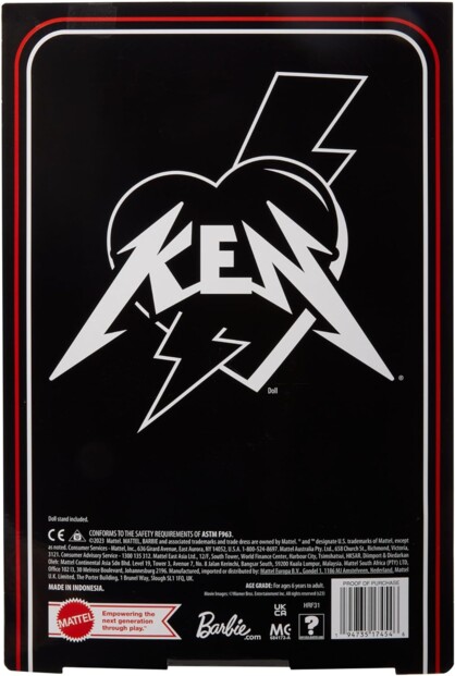 Barbie Ken Rocker Ribelle stile e personalità in chiave musicale