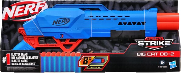 Nerf Alpha Strike Big Cat DB-2 potenza e agilità in un blaster compatto