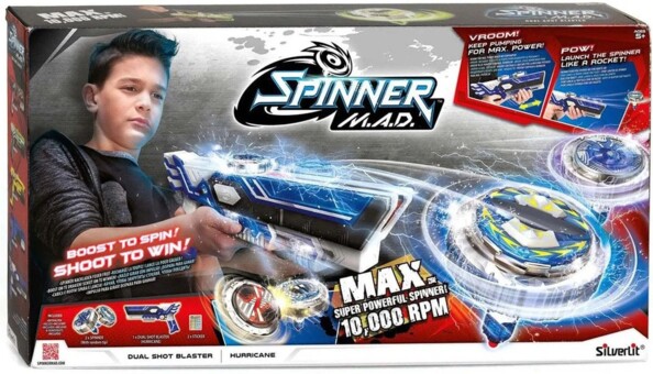 Mega Blaster Double Tir Spinner MAD potenza e precisione in ogni colpo