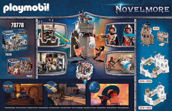 Playmobil 70778 Arca di Noè Portatile : gioco educativo 1.2.3