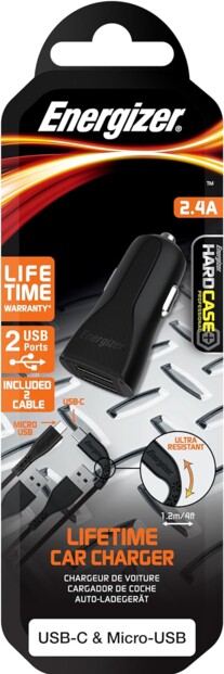 Caricatore Auto 12V doppia USB 2,4A – potenza e praticità in viaggio