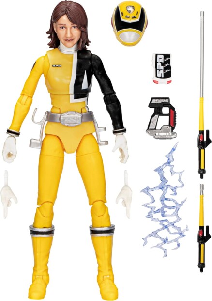 Power Rangers S.P.D. Yellow Ranger eroina della pattuglia spaziale Delta