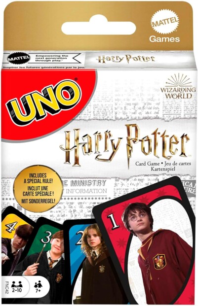 UNO Harry Potter: la magia arriva sul tavolo