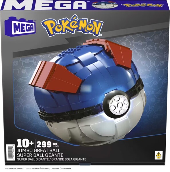 Mega Poké Ball Gigante HMW04 l’icona del mondo Pokémon in formato maxi