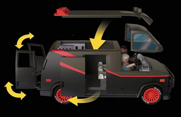 Playmobil Furgone dell’A-Team azione e avventura su quattro ruote