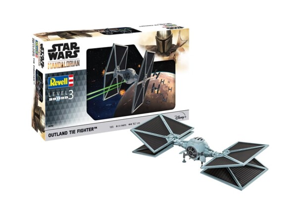 Maquette Star Wars TIE Fighter Outland  il caccia imperiale prende vita