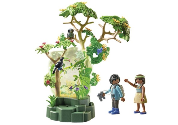 Playmobil 71009 Foresta Tropicale con luce notturna (Refurbished)