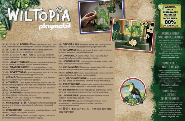 Playmobil 71009 Foresta Tropicale con luce notturna (Refurbished)